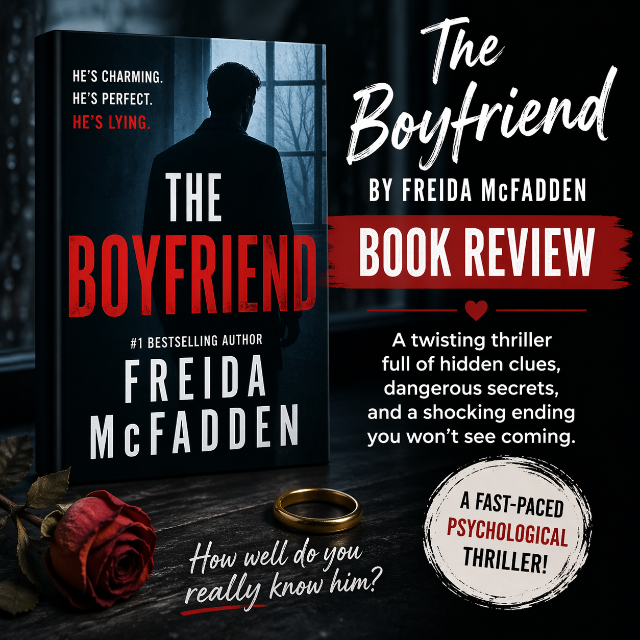 The Boyfriend by Freida McFadden Book Review