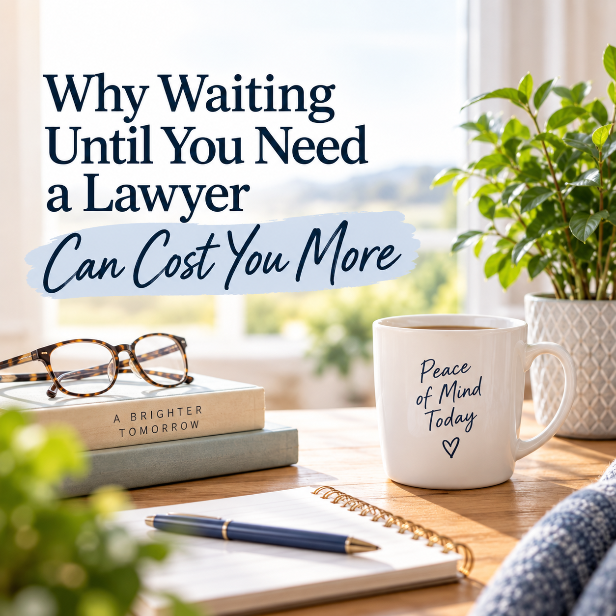 Why Waiting Until You Need a Lawyer Can Cost You More